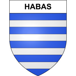 Pegatinas escudo de armas de Habas adhesivo de la etiqueta engomada