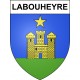 Labouheyre 40 ville sticker blason écusson autocollant adhésif