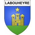Adesivi stemma Labouheyre adesivo