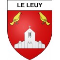 Le Leuy Sticker wappen, gelsenkirchen, augsburg, klebender aufkleber