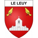 Pegatinas escudo de armas de Le Leuy adhesivo de la etiqueta engomada