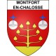 Adesivi stemma Montfort-en-Chalosse adesivo