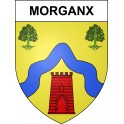 Adesivi stemma Morganx adesivo