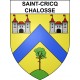 Stickers coat of arms Saint-Cricq-Chalosse adhesive sticker
