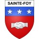 Pegatinas escudo de armas de Sainte-Foy adhesivo de la etiqueta engomada