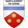 Adesivi stemma Saint-Laurent-de-Gosse adesivo