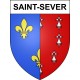Pegatinas escudo de armas de Saint-Sever adhesivo de la etiqueta engomada