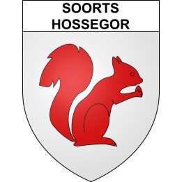 Soorts-Hossegor 40 ville sticker blason écusson autocollant adhésif
