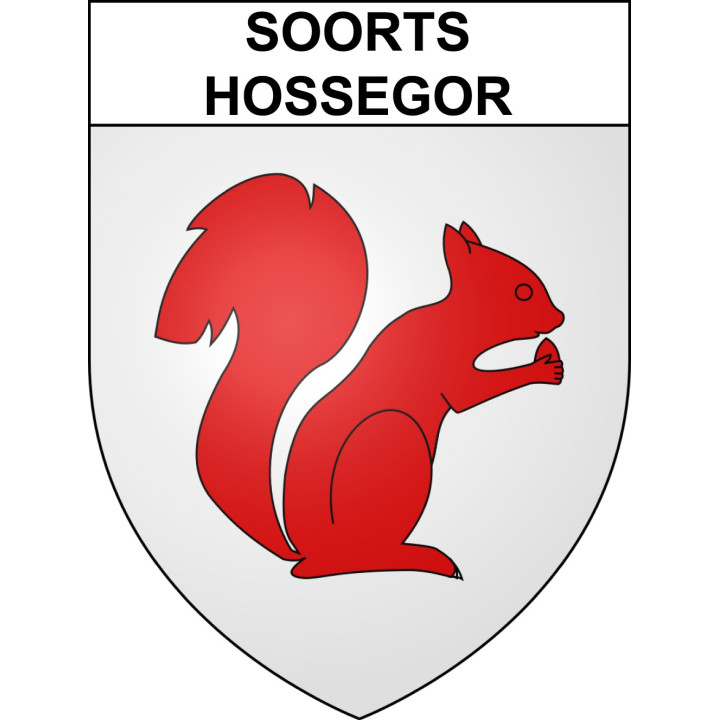 Soorts-Hossegor 40 ville sticker blason écusson autocollant adhésif