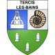Tercis-les-Bains 40 ville sticker blason écusson autocollant adhésif
