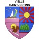 Adesivi stemma Vielle-Saint-Girons adesivo
