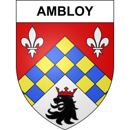 Stickers coat of arms Ambloy adhesive sticker