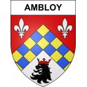 Ambloy Sticker wappen, gelsenkirchen, augsburg, klebender aufkleber