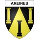 Areines Sticker wappen, gelsenkirchen, augsburg, klebender aufkleber