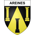 Stickers coat of arms Areines adhesive sticker