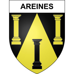 Areines Sticker wappen, gelsenkirchen, augsburg, klebender aufkleber