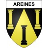 Areines 41 ville sticker blason écusson autocollant adhésif