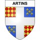 Artins Sticker wappen, gelsenkirchen, augsburg, klebender aufkleber