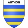 Authon 41 ville sticker blason écusson autocollant adhésif