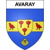 Avaray 41 ville sticker blason écusson autocollant adhésif