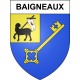 Baigneaux Sticker wappen, gelsenkirchen, augsburg, klebender aufkleber