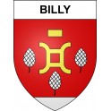 Billy Sticker wappen, gelsenkirchen, augsburg, klebender aufkleber