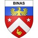 Binas 41 ville sticker blason écusson autocollant adhésif