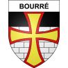 Bourré 41 ville sticker blason écusson autocollant adhésif