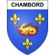 Chambord 41 ville sticker blason écusson autocollant adhésif