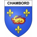 Chambord 41 ville sticker blason écusson autocollant adhésif