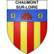 Chaumont-sur-Loire 41 ville sticker blason écusson autocollant adhésif