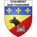 Chaumont-sur-Tharonne Sticker wappen, gelsenkirchen, augsburg, klebender aufkleber