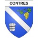 Contres 41 ville sticker blason écusson autocollant adhésif
