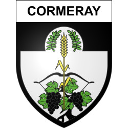 Cormeray Sticker wappen, gelsenkirchen, augsburg, klebender aufkleber