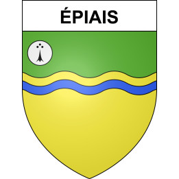 Épiais 41 ville sticker blason écusson autocollant adhésif