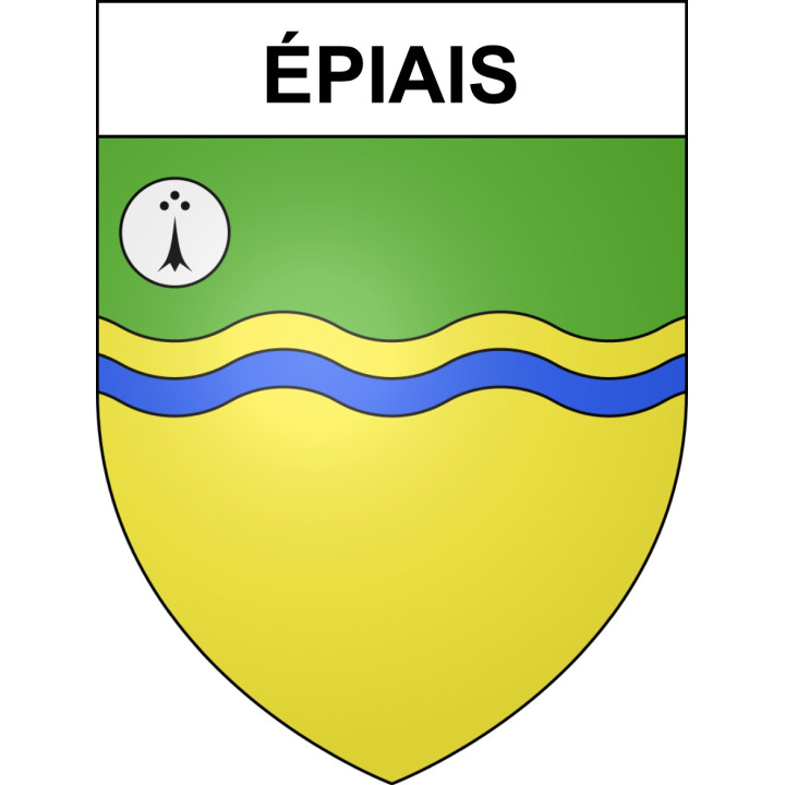 Épiais Sticker wappen, gelsenkirchen, augsburg, klebender aufkleber