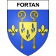 Adesivi stemma Fortan adesivo