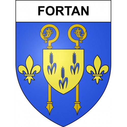 Stickers coat of arms Fortan adhesive sticker