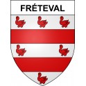 Fréteval Sticker wappen, gelsenkirchen, augsburg, klebender aufkleber
