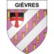 Stickers coat of arms Gièvres adhesive sticker