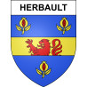 Adesivi stemma Herbault adesivo