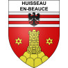 Stickers coat of arms Huisseau-en-Beauce adhesive sticker