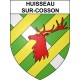 Adesivi stemma Huisseau-sur-Cosson adesivo