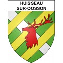 Stickers coat of arms Huisseau-sur-Cosson adhesive sticker