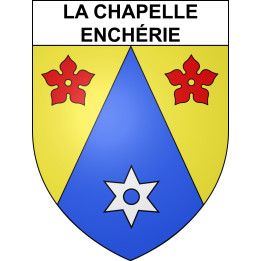 La Chapelle-Enchérie 41 ville sticker blason écusson autocollant adhésif