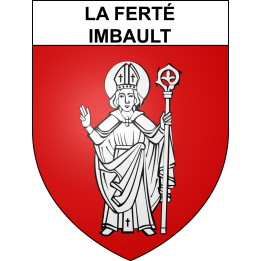 La Ferté-Imbault 41 ville sticker blason écusson autocollant adhésif