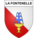 La Fontenelle Sticker wappen, gelsenkirchen, augsburg, klebender aufkleber