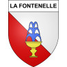 Stickers coat of arms La Fontenelle adhesive sticker