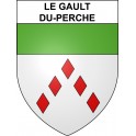 Le Gault-du-Perche 41 ville sticker blason écusson autocollant adhésif