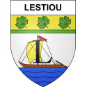 Pegatinas escudo de armas de Lestiou adhesivo de la etiqueta engomada